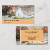 Buttermere Village Lake District Waterverf Visitekaartje (Voorkant / Achterkant)