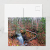 Buttermilk Falls, Indiana County, Pennsylvania Briefkaart (Voorkant / Achterkant)