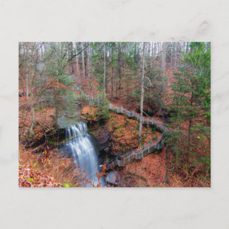 Buttermilk Falls, Indiana County, Pennsylvania Briefkaart