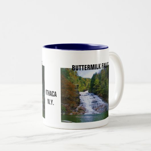 BUTTERMILK HERFSTEN, ITHACA, N.Y. mok (Voorkant rechts)