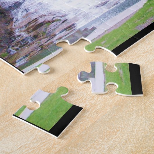 BUTTERMILK HERFSTEN ITHACA NEW YORK JIGSAW PUZZZLE LEGPUZZEL (Zijkant)