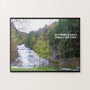 BUTTERMILK HERFSTEN ITHACA NEW YORK JIGSAW PUZZZLE LEGPUZZEL