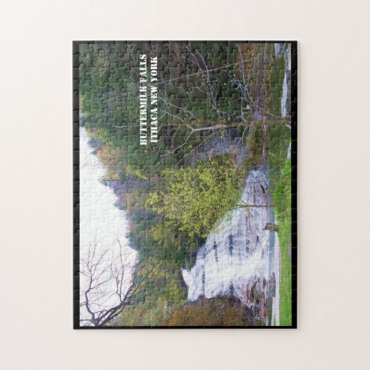 BUTTERMILK HERFSTEN ITHACA NEW YORK JIGSAW PUZZZLE LEGPUZZEL (Verticaal)