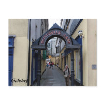 Buttermilk Lane Galway Briefkaart