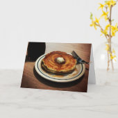 "Buttermilk Pancakes" - Hartelijk dank voor uw kaa Kaart (Gele Bloem)
