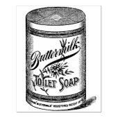 Buttermilk Toilet Soap  Rubber Art Stamp Rubberstempel (Afrduk)