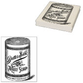 Buttermilk Toilet Soap  Rubber Art Stamp Rubberstempel (Gestempeld)