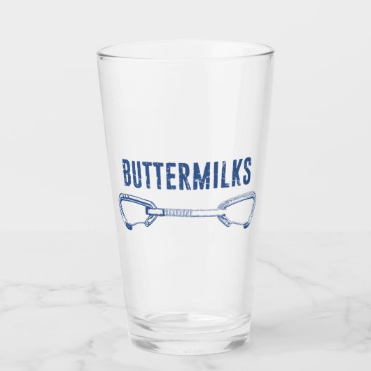 Buttermilks Rock-klimmer Glas (Voorkant)