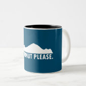 Butternut alsjeblieft tweekleurige koffiemok (Voorkant rechts)