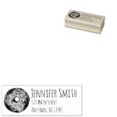 Butternut Crunch Donut Doughnut Junk Food Adres Rubberstempel (Gestempeld)