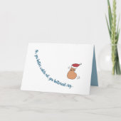 "Butternut Cry" Grappige Foto Kerst Kaart (Voorkant)