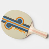 Butternut Fade Stripe Loop met naam Tafeltennisbatje (Zijkant)