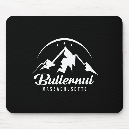 Butternut Machusetts Skigebied Snowboardin Muismat (Voorkant)