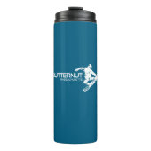 Butternut Massachusetts Ski Resort Snowboarder Thermosbeker (Voorkant)
