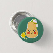 Butternut Squash Button (Voorkant /achterkant)