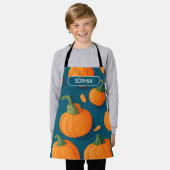 Butternut squash Retro gepersonaliseerd patroon Schort (Gedragen)