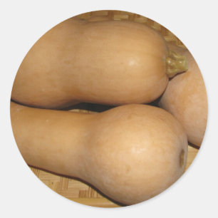 Butternut Squash Ronde Sticker