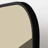 Butternut vervaaging over strepen met naam pickleball paddle (Links Detail)