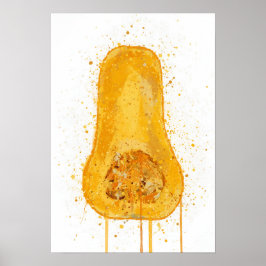 Butternutpompoen Poster