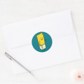 Butters Buttertiter Happy Thumbs Up Ronde Sticker (Envelop)
