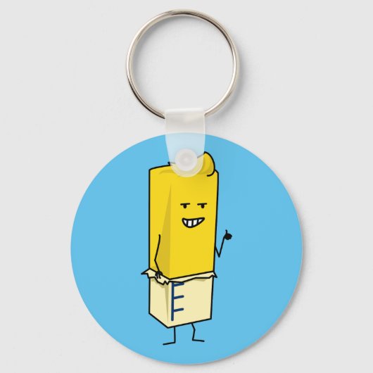 Butters Buttertiter Happy Thumbs Up Sleutelhanger (Voorkant)