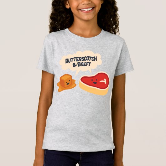 Butterscotch & Beef T-shirt (Voorkant)