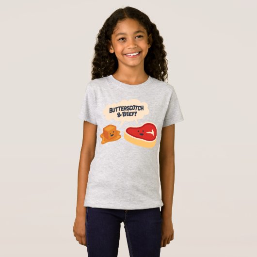 Butterscotch & Beef T-shirt (Voorkant volledig)