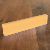 Butterscotch Naambordje (Zijkant)