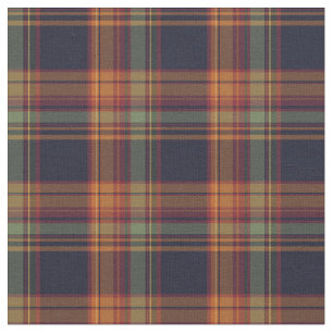 Butterscotch plaid stof