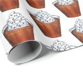 Butterscotch Pudding Whipped Cream Southern Food Cadeaupapier (Rol Hoek)