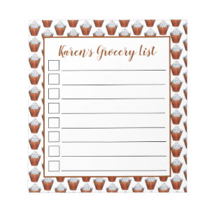 Butterscotch Pudding Whipped Cream Southern Food Notitieblok