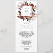 Butterum & Plum huwelijksceremonie programma Programmakaart (Voorkant)