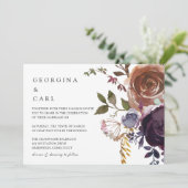 Butterum & Pruim bruiloft uitnodiging Landschap 2 (Staand voorkant)