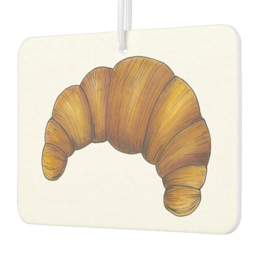 Buttery Croissant Crescent French Breakfast Pastry Luchtverfrisser (Links)