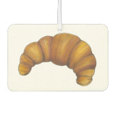 Buttery Croissant Crescent French Breakfast Pastry Luchtverfrisser (Voorkant)