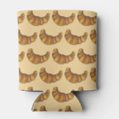 Buttery Flaky Croissant French Crescent Pastry Blikjeskoeler (Achterkant)