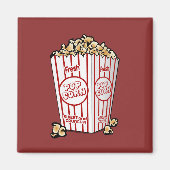 Buttery Popcorn Film Fan Magneet (Voorkant)