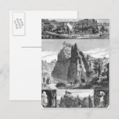 Buttes-Chaumont park, New Paris Briefkaart (Voorkant / Achterkant)