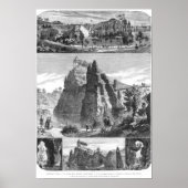 Buttes-Chaumont park, New Paris Poster (Voorkant)