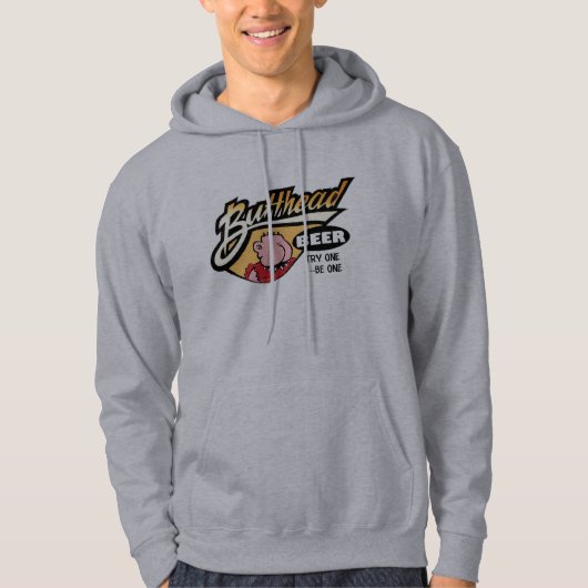 ButtHead Beer Color Hoodie (Voorkant)