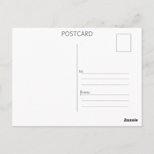 Buttlerfly watercolor briefkaart (Achterkant)