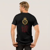 Buttlers Rangers Tri-Blend Shirt (Achterkant volledig)