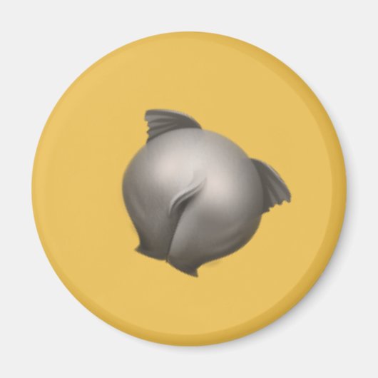 buttocks-olifant magneet (Voorkant)