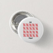 Button "100e dag van de school" (Voorkant /achterkant)