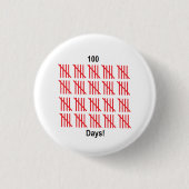 Button "100e dag van de school" (Voorkant)