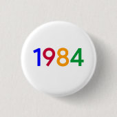 Button 1984 - Pinback (Voorkant)