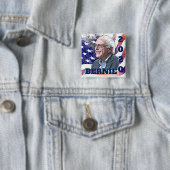 Button 2020 Verkiezingssteun Bernie Sanders (In situ)