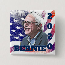 Button 2020 Verkiezingssteun Bernie Sanders