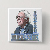 Button 2020 Verkiezingssteun Bernie Sanders (Voorkant)