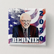 Button 2020 Verkiezingssteun Bernie Sanders